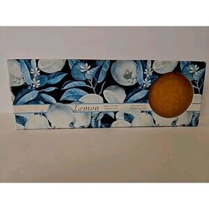 New SAPONIFICIO Artigianale Fiorentino Limone Lemon Scented Soaps ~ 3 x 4.4 oz